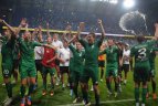 Žalgiriečių džiaugsmo akimirkos Poznanės "Lech" tvirtovėje