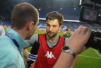 Žalgiriečių džiaugsmo akimirkos Poznanės "Lech" tvirtovėje