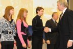 Sportiškiausių mokyklų apdovanojimai Seime