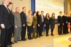 Sportiškiausių mokyklų apdovanojimai Seime