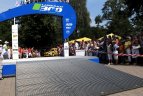 "300 ežerų" tarptautinio ralio Zarasuose akimirkos
