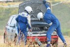 "300 ežerų" tarptautinio ralio Zarasuose akimirkos