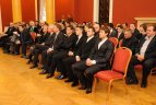 Vilniaus Rotušėje pagerbti "Žalgirio" futbolininkai ir rėmėjai