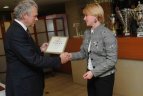 KKSD pagerbti sportininkai ir EuroBasket2011 organizatoriai