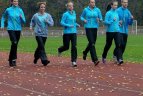 Živilė Balčiūnaitė įteikė aprangas jauniesiems bėgikams