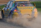 "300 ežerų" tarptautinio ralio Zarasuose akimirkos