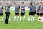 U-21 rinktinės treniruotė "Žalgirio" stadione