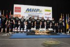 Pasaulio rasto kėlimo čempionatas "Siemens" arenoje Vilniuje