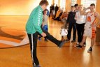 Žalgiriečiai apsilankė Vėliučionių vaikų socializacijos centre