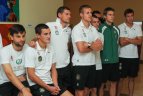 Žalgiriečiams sėkmės linkėjo Lietuvos ambasadorius Armėnijoje E.Petrikas