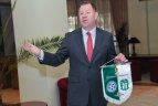 Žalgiriečiams sėkmės linkėjo Lietuvos ambasadorius Armėnijoje E.Petrikas