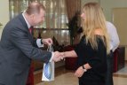 Žalgiriečiams sėkmės linkėjo Lietuvos ambasadorius Armėnijoje E.Petrikas