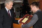 Kūno kultūros ir sporto departamente pagerbti sportininkai ir jų treneriai