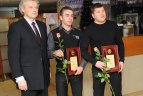 KKSD pagerbti sportininkai ir jų treneriai