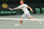 Tenisininkų treniruotė Dubline. Ričardas Berankis