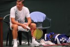 Lietuvos tenisininkų treniruotė Dubline