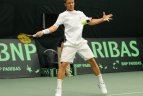 Deviso taurės varžybos. Lietuva - Airija. R.Berankis - J.McGee