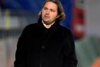 Lietuvos futbolo rinktinės treniruotė "Andruv" stadione
