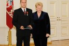 Prezidentūroje pagerbti sportininkai ir treneriai