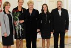 Prezidentūroje pagerbti sportininkai ir treneriai