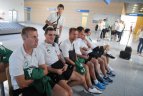 Žalgiriečiai atvyko į Lenkiją ir rungtynėms ruošis Grocline