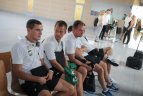 Žalgiriečiai atvyko į Lenkiją ir rungtynėms ruošis Grocline