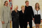 Prezidentūroje pagerbti sportininkai ir treneriai