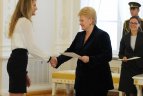 Prezidentūroje pagerbti sportininkai ir treneriai