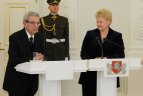 Prezidentūroje pagerbti sportininkai ir treneriai
