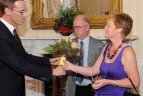 Teniso sąjungos vadovai lankėsi Lietuvos ambasadoje