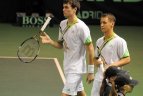 Davis Cup. Estija - Lietuva. Dvejetai