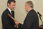 Pristatyta knyga „Lietuvos studentų futbolo raida. 1924-2009“
