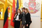 2010.06.02 Lietuvos moksleivių krepšinio lygos 2009-2010 metų sezono uždarymo ceremoniją Seime
