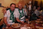 Žalgiriečiai auksinį sezoną su sirgaliais atšventė Alaus namuose