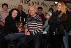 Žalgiriečiai auksinį sezoną su sirgaliais atšventė Alaus namuose