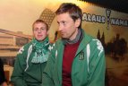 Žalgiriečiai auksinį sezoną su sirgaliais atšventė Alaus namuose