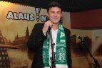 Žalgiriečiai auksinį sezoną su sirgaliais atšventė Alaus namuose