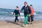Pasaulinei širdies dienai paminėti skirtas žygis Lietuvos pajūriu