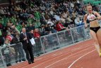 Lengvosios atletikos varžybos atnaujintame Alytaus stadione