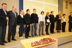 Sportiškiausių mokyklų apdovanojimai Seime