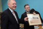 Alytaus meras Česlovas Daugėla padėkojo sportą remiantiems verslininkams