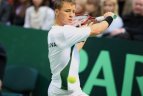 Ričardas Berankis 7:6, 6:3, 6:4 įveikė Jamesą Wardą