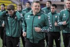 Vilniaus meras Vilius Navickas dalyvavo "Žalgirio" treniruotėje