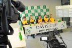 Daviso taurės varžybų tarp Lietuvos ir D.Britanijos butrų traukimas