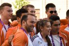 Sportininkų sutiktuvės Baku