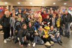 "Šiaulių" komandos krepšininkų susitikimas su sirgaliais McDonald'e