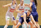 "Kibirkšties-VIČI-IKI" krepšininkės laimėjo rungtynes dėl trečiosios vietos