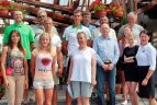 Irkluotojų palydėtuvės.