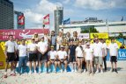Lietuvės triumfavo Rytų Europos moterų tinklinio čempionato etape Vilniuje