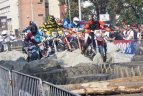 Enduro motociklų ralio "Romaniacs" akimirka